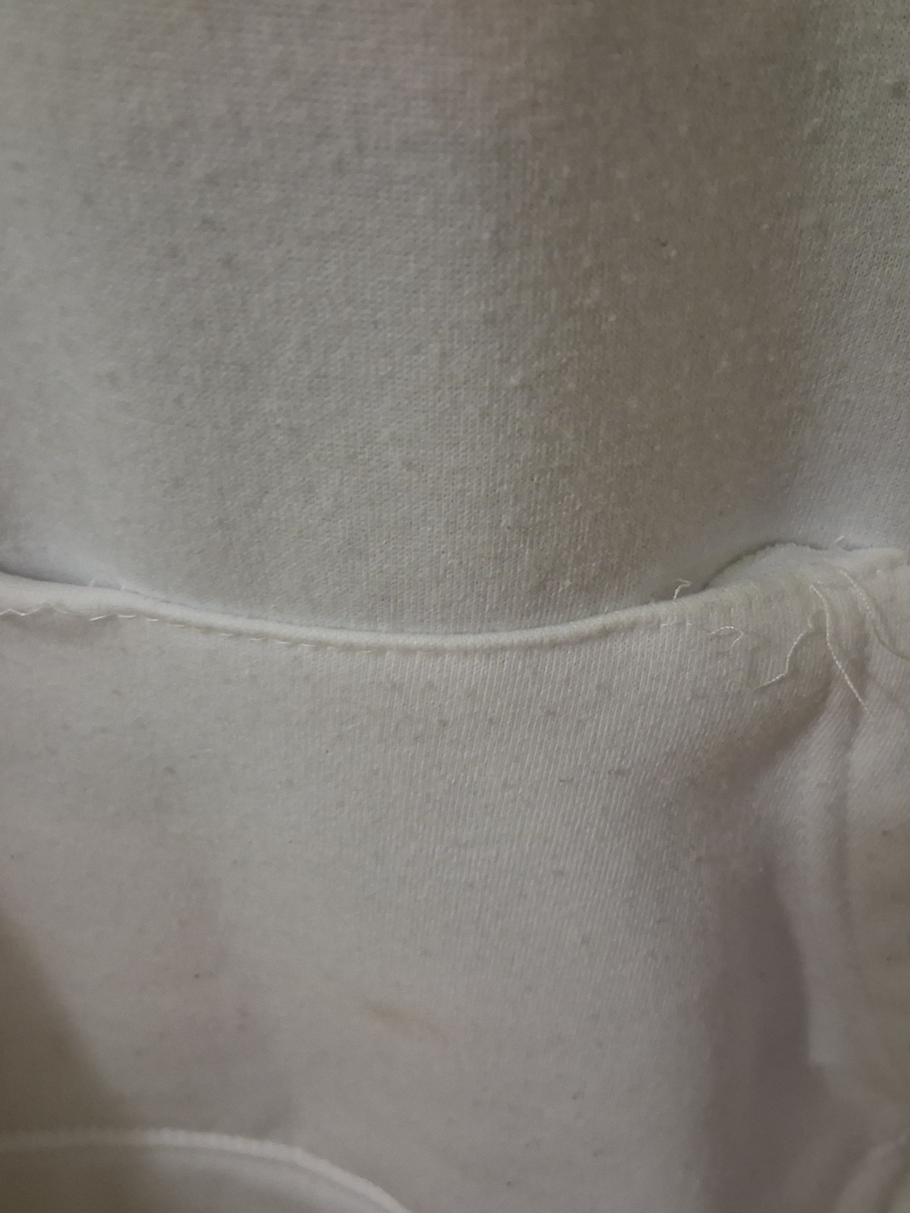 Brooklyn Cloth Mens White Graphic Print Pullover Hoodie Fleece Pockets Size L - Picture 8 of 9